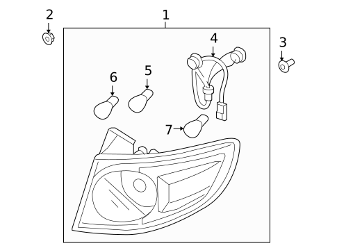Tail Lamps for 2010 Hyundai Santa Fe #0