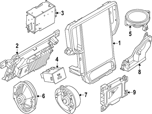 Navigation System for 2024 Ford Ranger #0