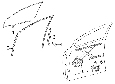 Front Door for 2012 Lexus RX350 #0