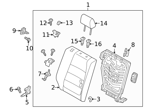 Second Row Seats for 2015 Mazda CX-5 #4