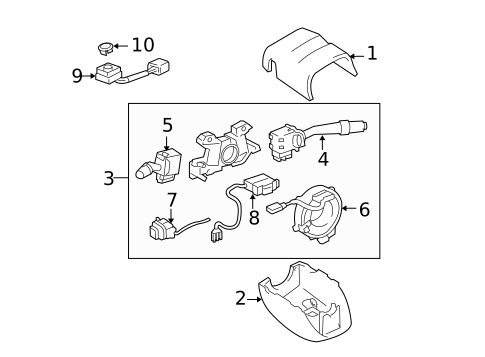 Headlamp Components for 2005 Toyota Land Cruiser #1
