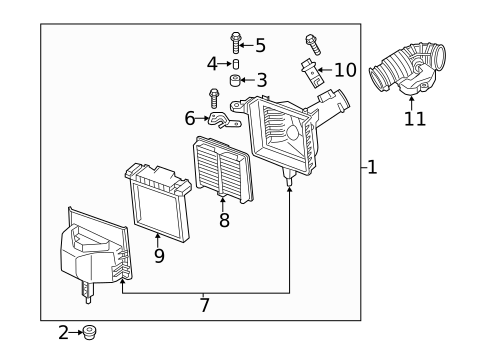 Filters for 2011 INFINITI M37 #0