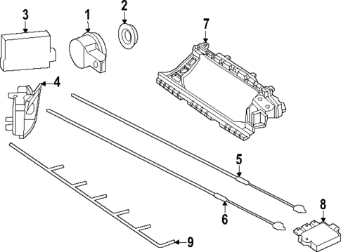 Electrical Components for 2025 Mercedes-Benz GLC43 AMG #2