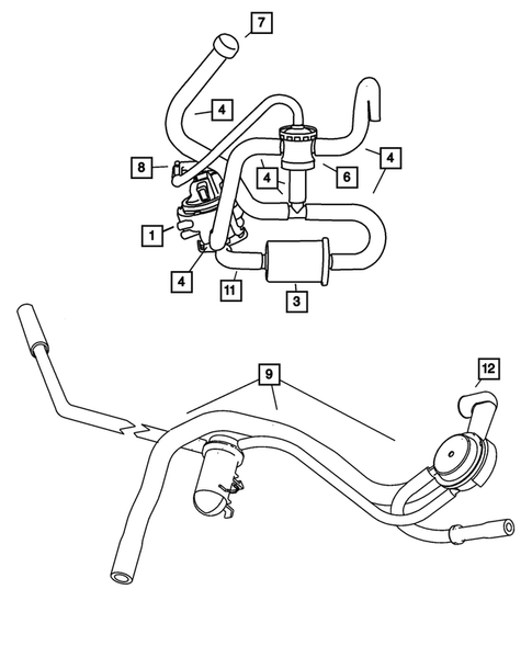 Emission Harness for 2003 Jeep Grand Cherokee #0