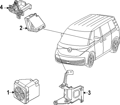 Electrical Components for 2025 Volkswagen ID. Buzz #3