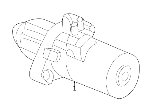 Starter for 2001 Honda Insight #0