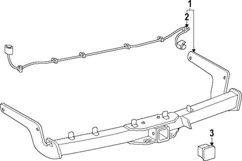 Trailer Hitch Components for 2025 Toyota Grand Highlander #0