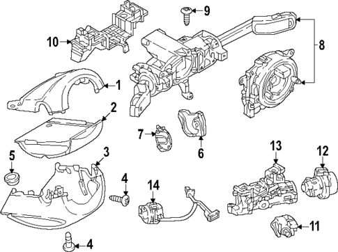 Ignition Lock for 2019 Volkswagen Tiguan #1