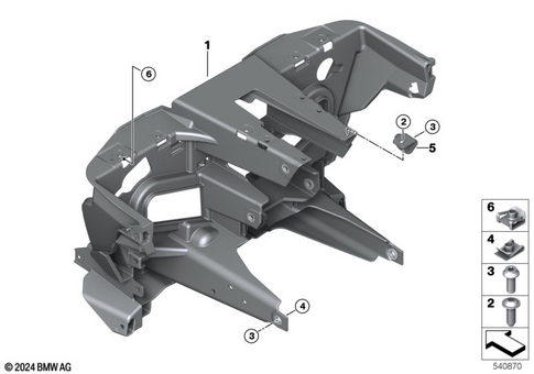 Motorcycle Trim Section, Windshield for 2024 BMW-Motorrad C 400 GT #9