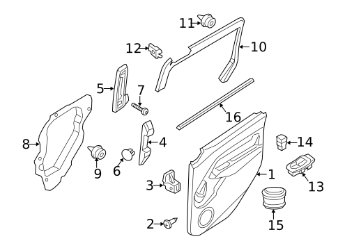 Sliding Door for 2018 Ford Transit Connect #7