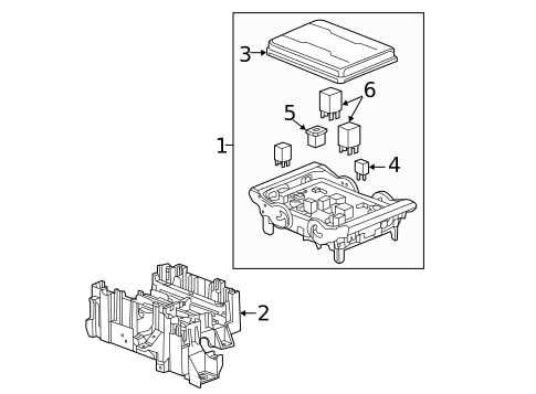 Fuse & Relay for 2020 GMC Yukon #0