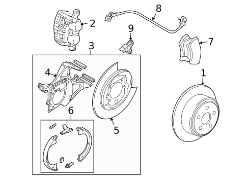 Disc Pads & Brake Shoes for 2007 Lincoln Mark LT #0