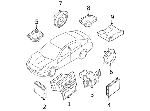 Sound System for 2007 Nissan Altima #0