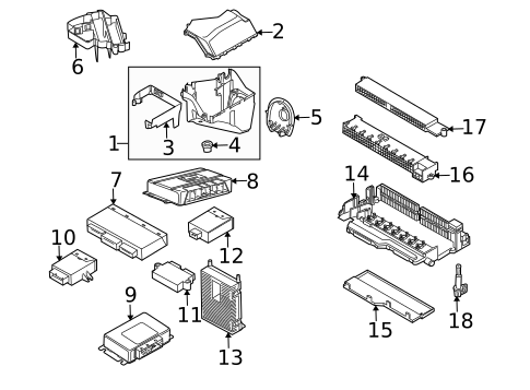 Electrical Components for 2008 BMW X3 #0