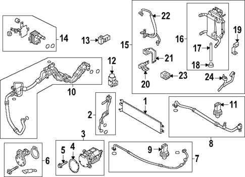 Switches & Sensors for 2024 Hyundai Kona Electric #0