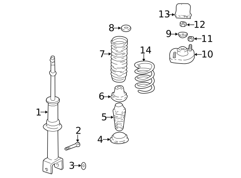 Bumper & Components - Rear for 2002 Dodge Stratus #5