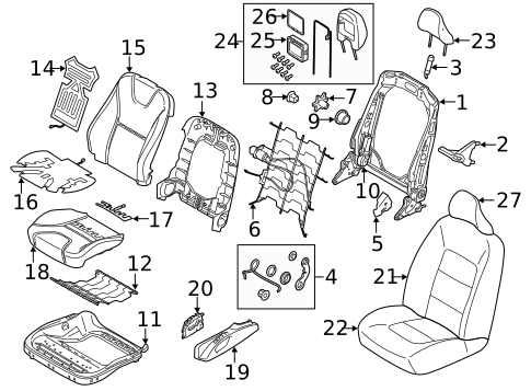 Power Seats for 2015 Volvo V60 #0