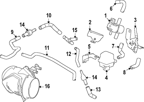 Emission Components for 2025 Honda Civic #0