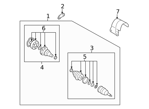 Drive Axles for 2009 Audi TT Quattro #2