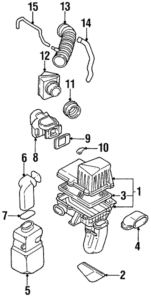 Powertrain Control for 1994 Kia Sephia #1