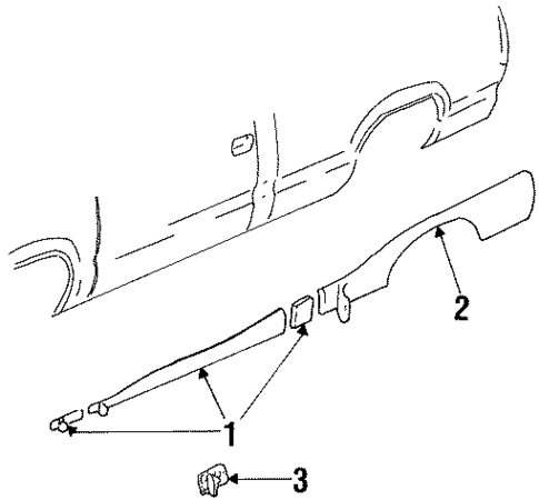 Stripe Tape for 1993 Chevrolet C1500 #1