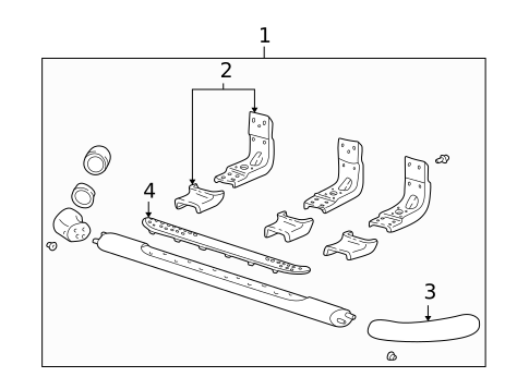 Running Board for 2002 Ford Expedition #1