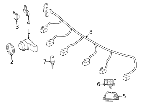 Electrical Components for 2021 Mercedes-Benz E63 AMG S #3