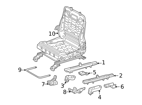Tracks & Components for 2006 Toyota Tundra #2