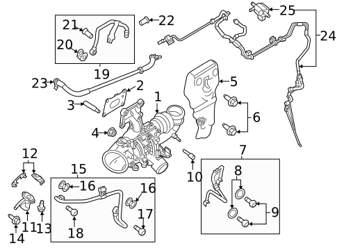 Turbocharger, Supercharger & Ram Air for 2013 Ford Focus #1