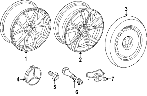 Wheels for 2024 Mercedes-Benz CLE53 AMG #2