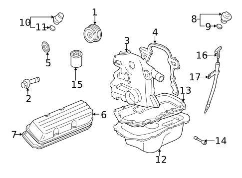 Hardware, Fasteners & Fittings for 2005 Pontiac Grand Prix #0