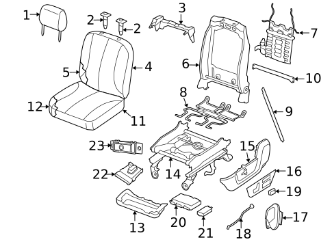 Power Seats for 2013 Ram 1500 #0