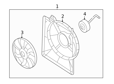 Condenser, Compressor & Lines for 2014 Kia Sedona #1