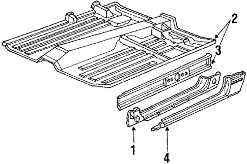Rocker Panel for 1986 Honda Civic #0