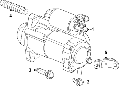Starter for 2025 Chevrolet Equinox #0