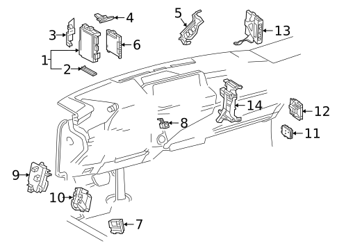 Fuse & Relay for 2018 Lexus LC500 #3