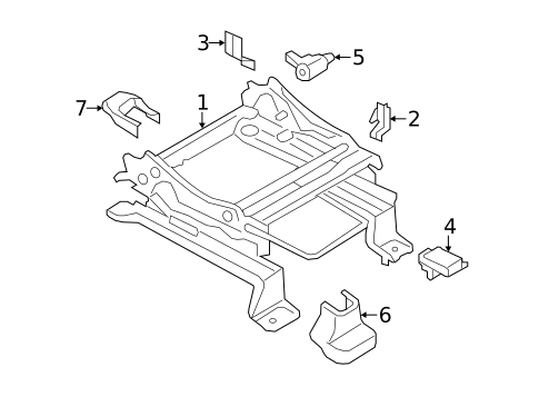Tracks & Components for 2012 Ford Edge #3