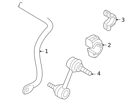 Stabilizer Bar & Components for 2010 Volkswagen GTI #0