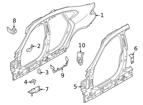 Uniside for 2022 BMW M440i xDrive Gran Coupe #1