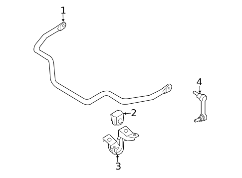 Stabilizer Bar & Components for 2008 INFINITI G35 #3