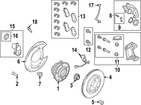 Rear Brakes for 2022 Land Rover Range Rover #0
