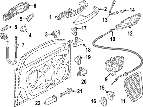 Rear Door for 2024 Audi RS3 #1