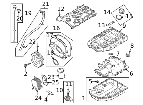 Engine Parts for 2019 Volkswagen Tiguan #23