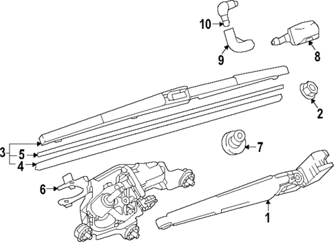 Wipers for 2025 Mazda CX-70 #2