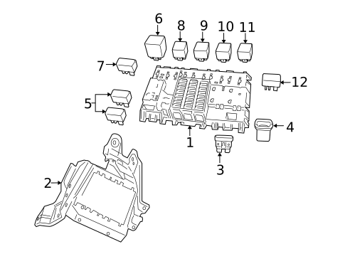 Relays for 2006 Pontiac GTO #0