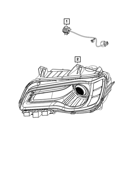 Wiring, Body and Accessories for 2022 Chrysler 300 #12