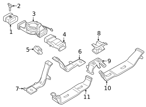 Motors, Core, Case & Related Components for 2017 Lincoln Continental #1
