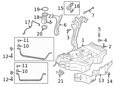 Fuel System Components for 2015 Volkswagen Golf #3