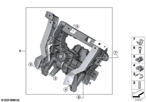 Motorcycle Trim Section, Windshield for 2025 BMW-Motorrad R 1300 RT #10