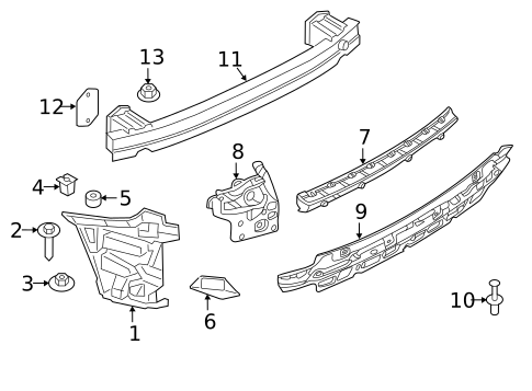 Bumper & Components - Rear for 2024 BMW 330i #9